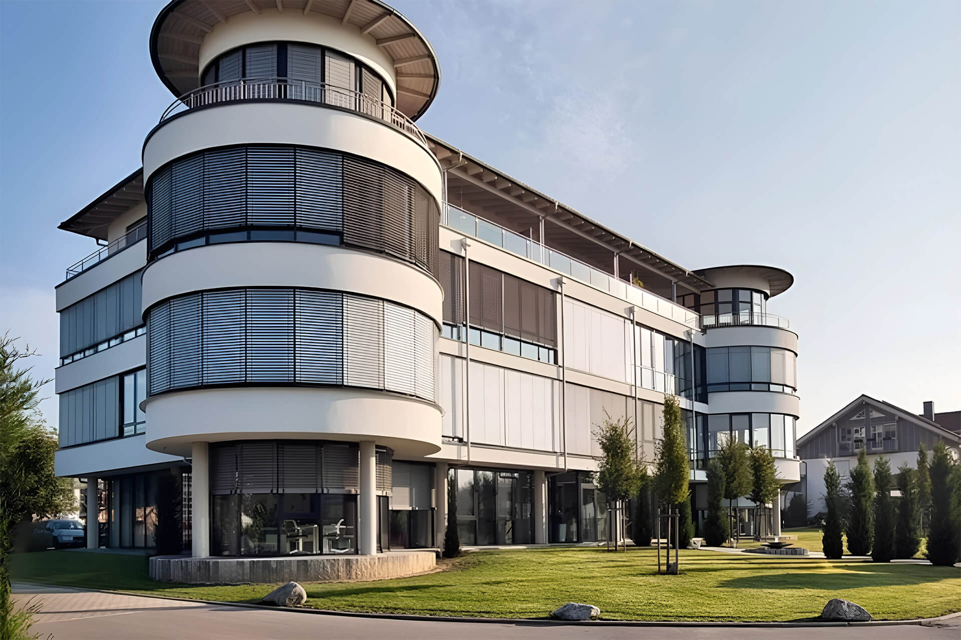 Unternehmenssitz der MDSYSTEC in Mitterskirchen, Niederbayern