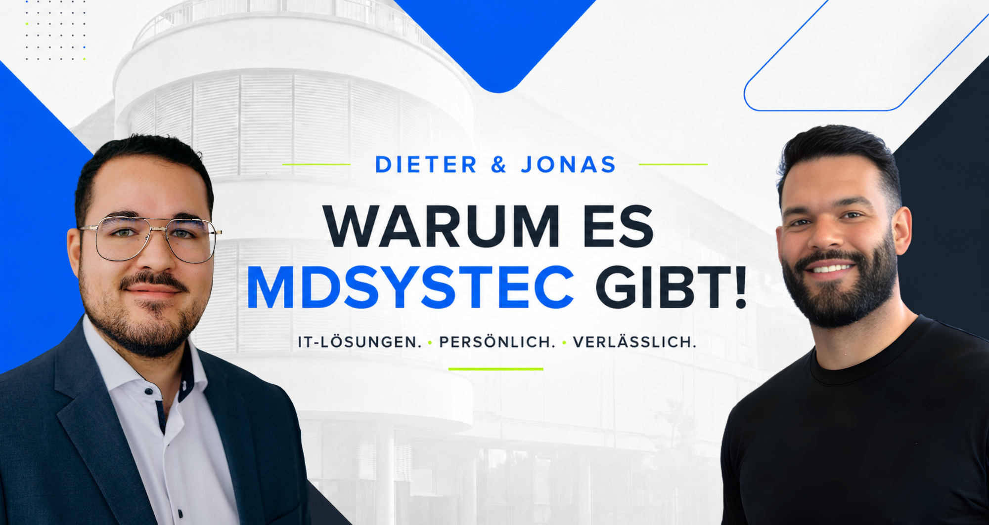 Dieter und Jonas Miedl – die Gründungsgeschichte von MDSYSTEC