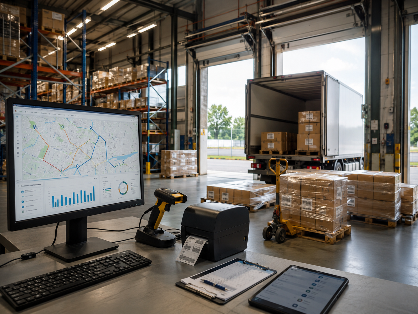 Logistik & Transport – IT-Dienstleistungen von MDSYSTEC