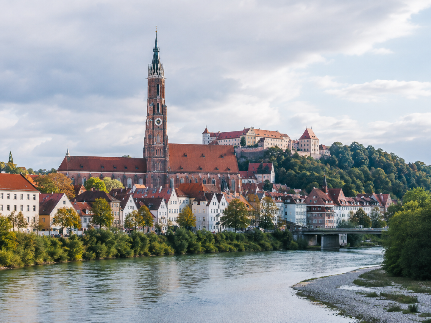 Stadtansicht von Landshut – Einsatzgebiet von MDSYSTEC als IT-Dienstleister für Unternehmen