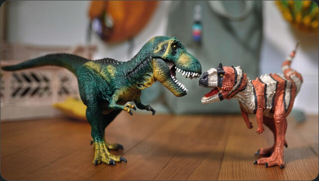 Dinosaurier-Spielfiguren von Schleich